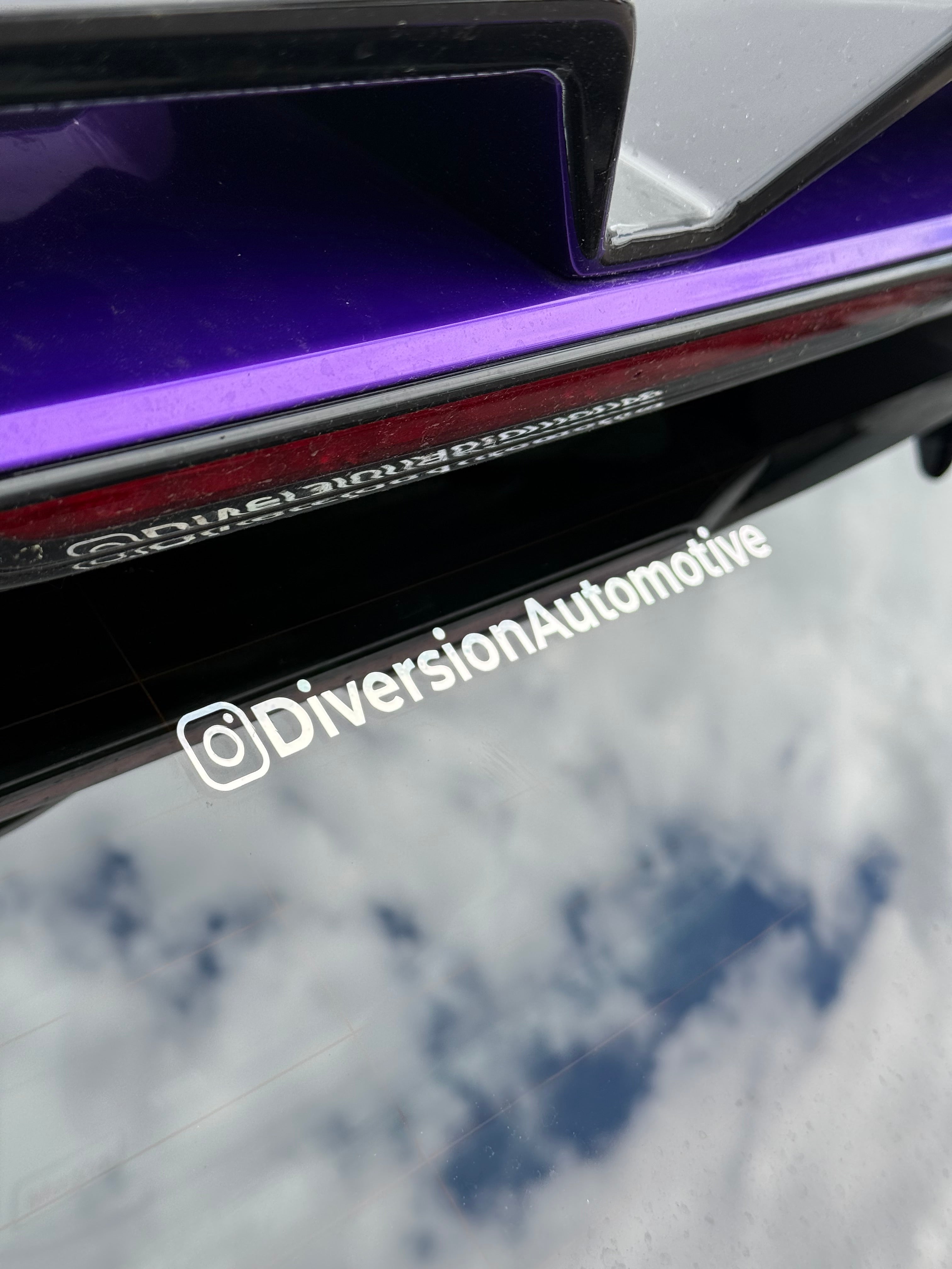 DiversionAutomoitve Instagram Sticker (20cm | Multiple Colours)