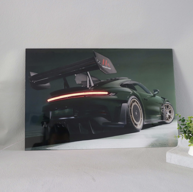 Custom LED Gloss Car Canvas Wall Art - Customise Yours / 60x40cm - DIVERSION