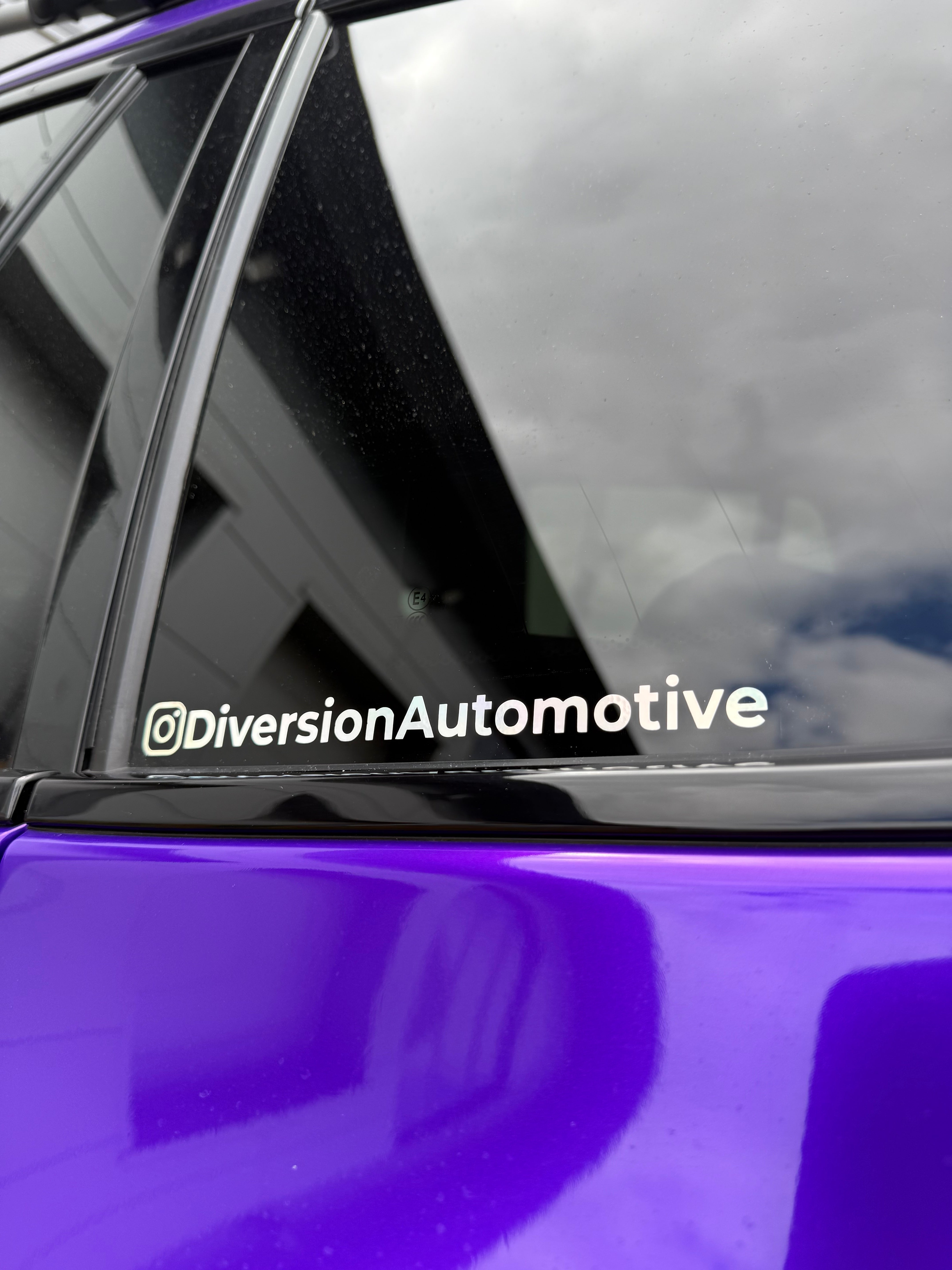 DiversionAutomoitve Instagram Sticker (20cm | Multiple Colours)