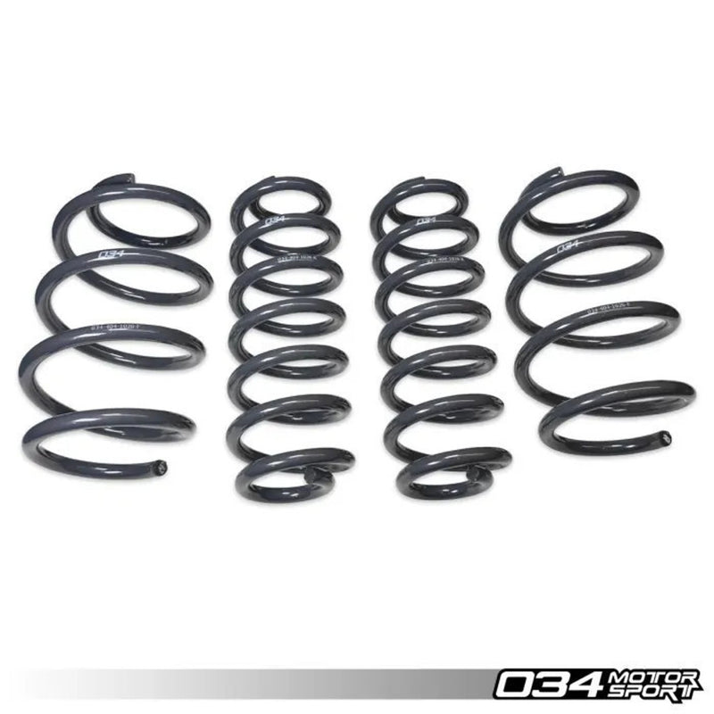 034Motorsport Dynamic+ Lowering Springs for MK6 Volkswagen GTI 2.0T