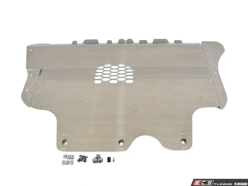 ECS Tuning Street Shield Aluminum Skid Plate Kit - 8Y A3/S3/RS3