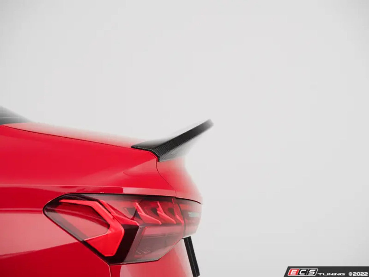 ECS Tuning Boot Spoiler Carbon Fibre - 8Y A3/S3/RS3