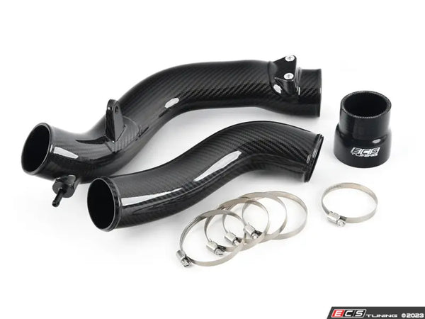 ECS Tuning High Flow Charge Pipe Kit Carbon Fibre 8Y RS3