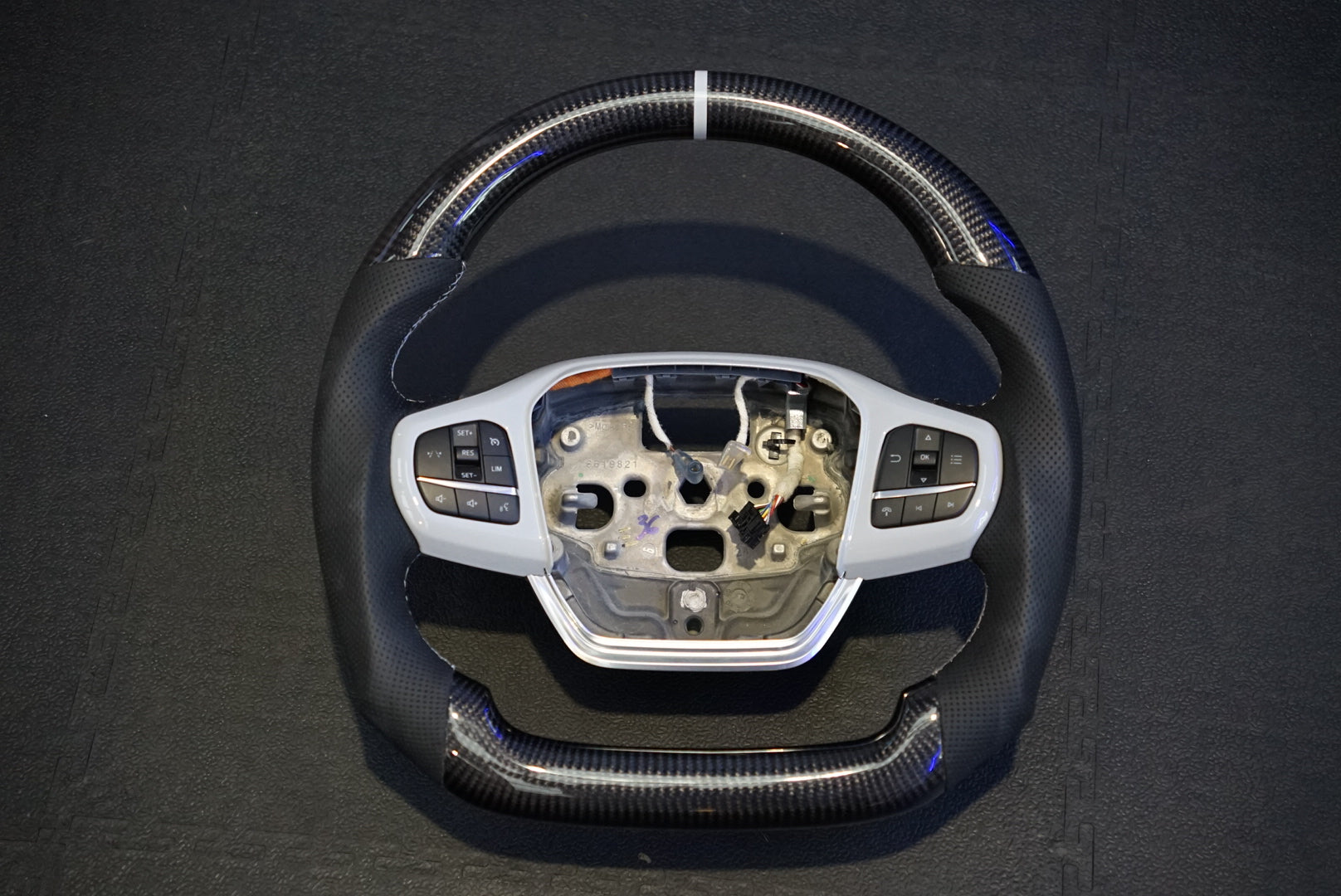 Ford Puma 2023+ Carbon Fibre Custom Steering Wheel (IN STOCK / SWPUMA1)