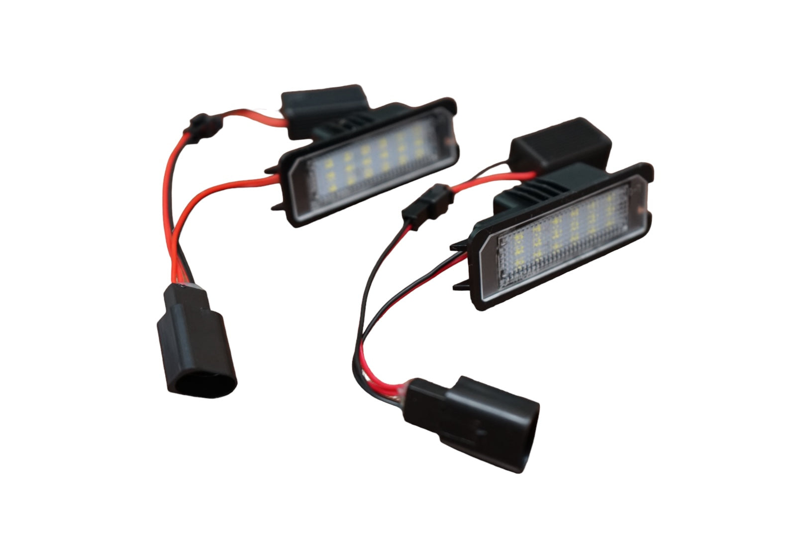 Volkswagen Polo MK5 6C / 6R LED Number Plate Units Pair (2009-2017) (White)