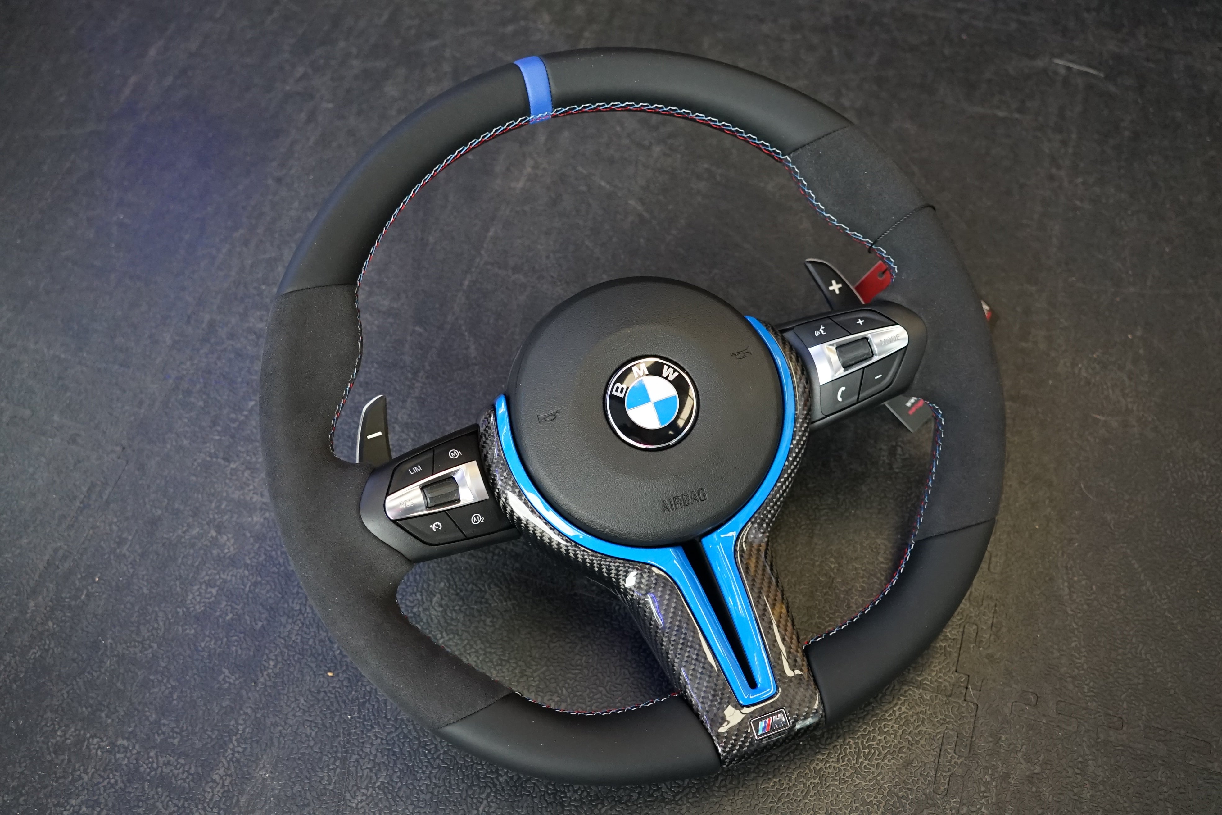 BMW Custom Steering Wheel for 1, 2, 3 & 4 + F Series (F20, F22, F30, F32, F40 + F Models) (IN STOCK - SWBMWF24)