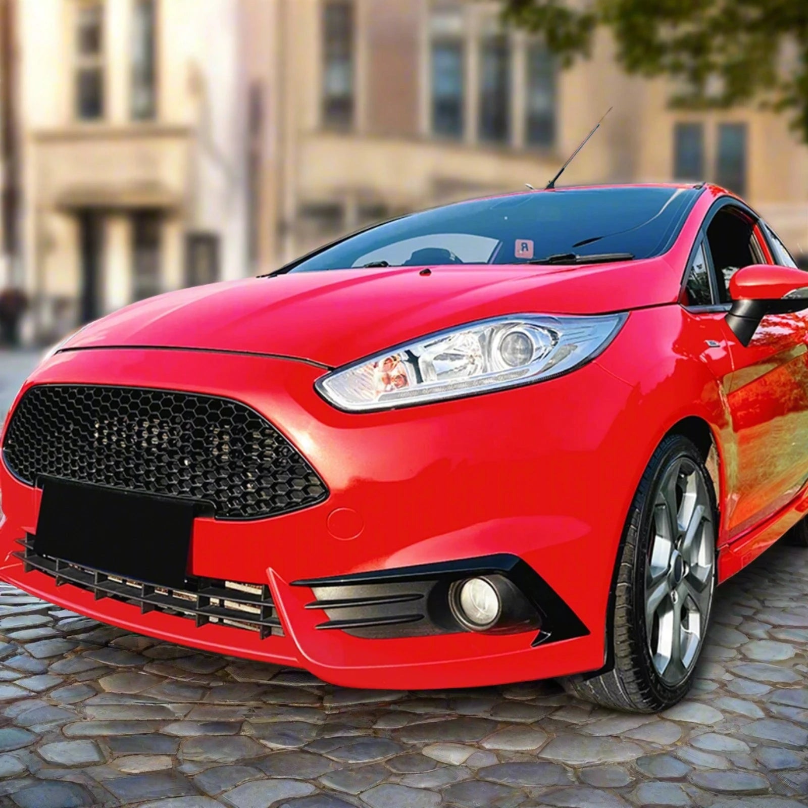Ford Fiesta MK7.5 ST Gloss Black Front Canards (2013 - 2017)