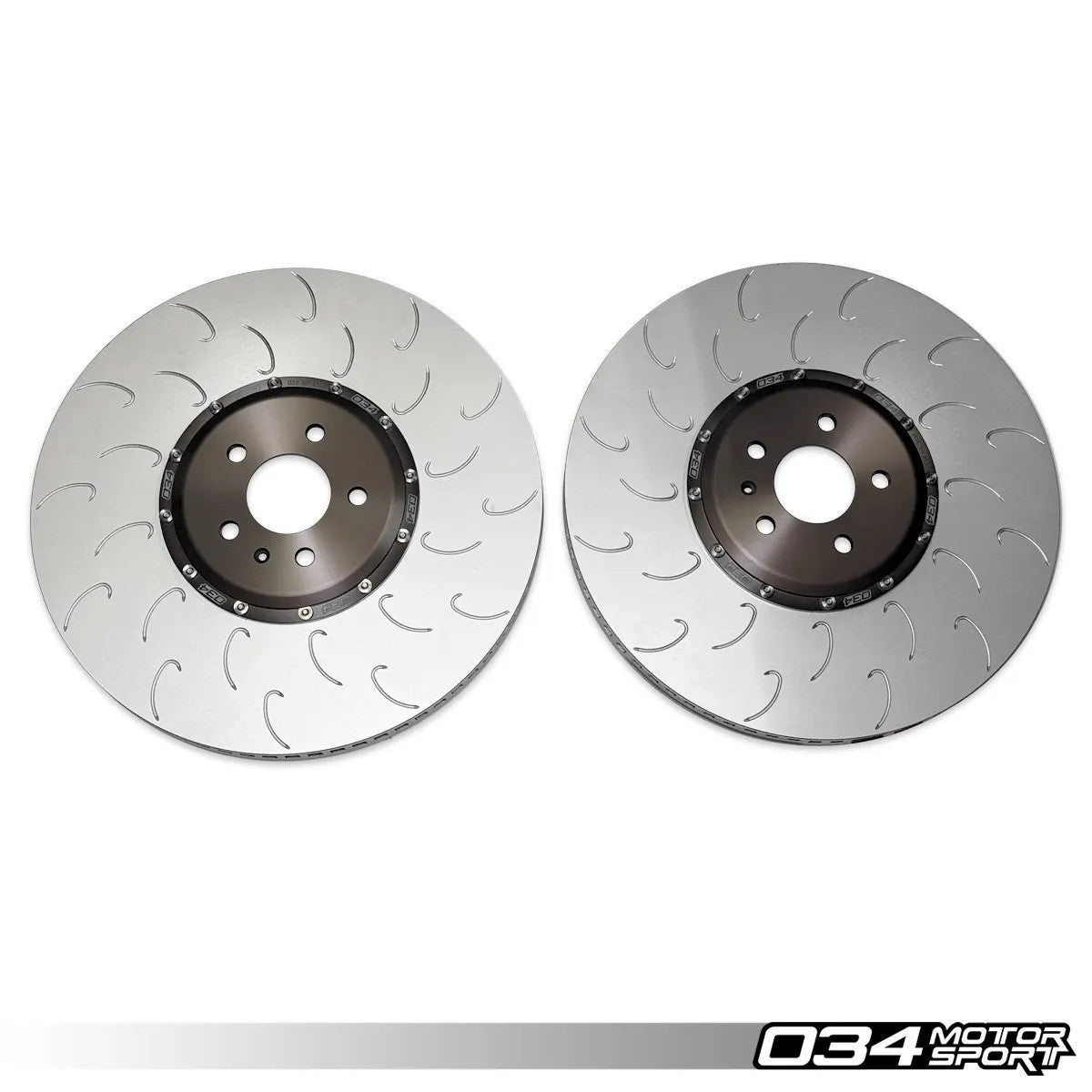 034 Motorsport 2-Piece Floating Front Brake Rotor Upgrade - Audi RS6 & RS7 C8