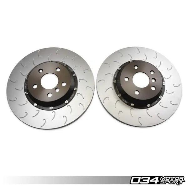 034Motorsport 2-Piece Floating Rear Brake Rotor Upgrade Kit for G20 BMW M340i & A90/A91 Toyota Supra