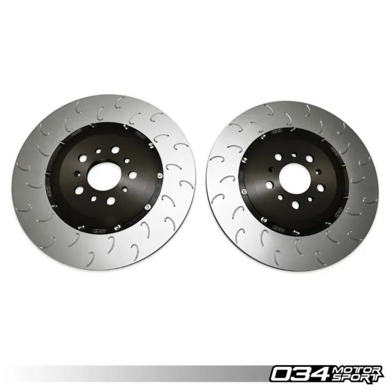 034Motorsport 2-Piece Floating Rear Brake Rotor Upgrade Kit for G8X BMW M2/M3/M4