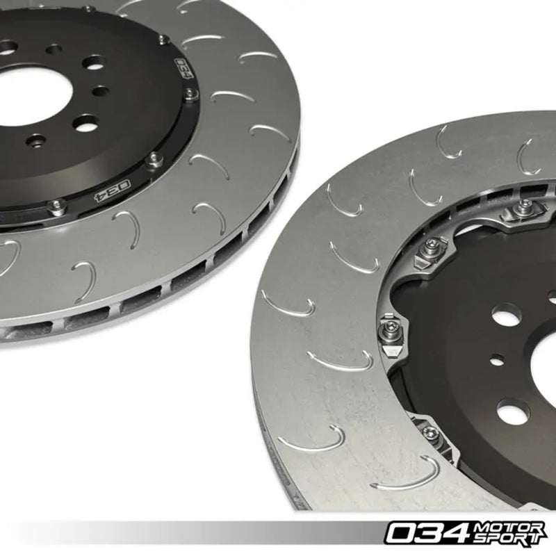 034Motorsport 2-Piece Floating Rear Brake Rotor Upgrade Kit for G8X BMW M2/M3/M4