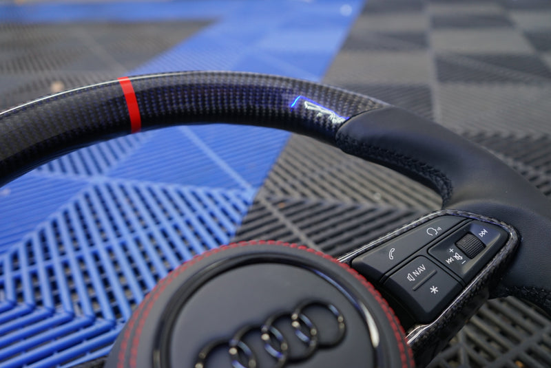Audi TT MK3 Carbon Fibre Steering Wheel - SWAUTT1