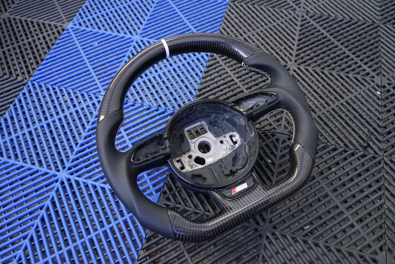 Audi A3 S3 RS3 8P Carbon Fibre Steering Wheel - SWS38P1