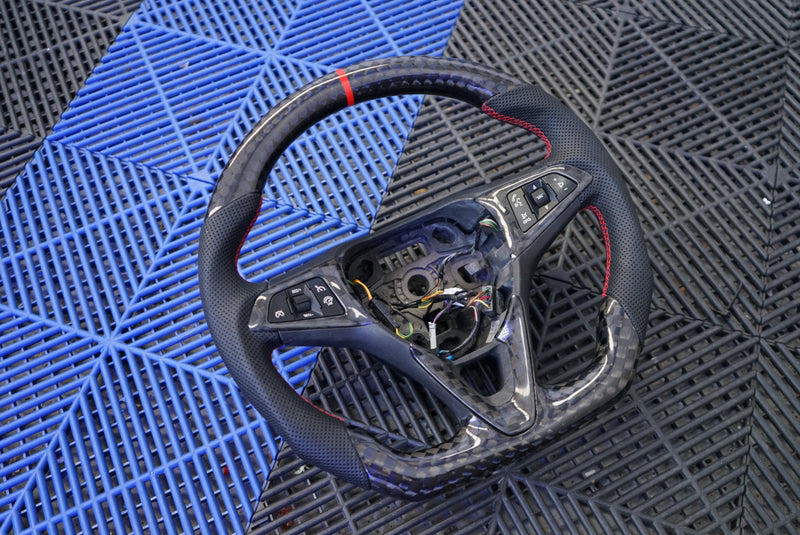 Vauxhall Corsa E Carbon Fibre Steering Wheel - SWCORSAE1