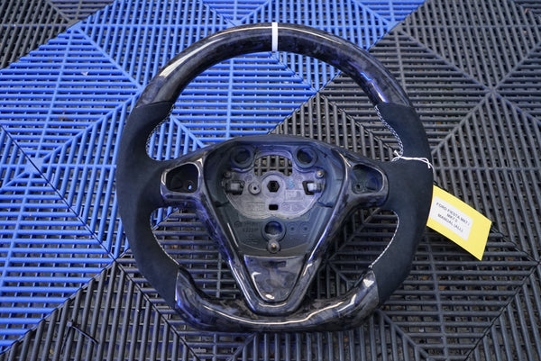 Ford Fiesta MK7 / MK7.5 Carbon Fibre Steering Wheel - SWFIESTA8