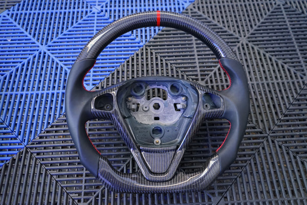 Ford Fiesta MK7 / MK7.5 Carbon Fibre Steering Wheel - SWFIESTA2
