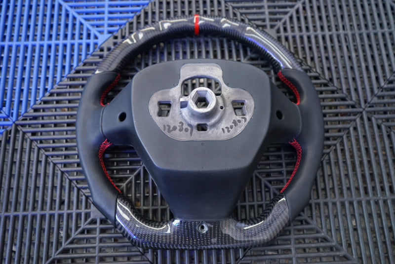 Ford Fiesta MK7 / MK7.5 Carbon Fibre Steering Wheel - SWFIESTA2