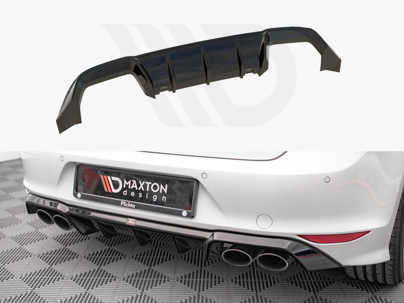 Maxton Design REAR VALANCE VW GOLF R MK7 (2013-2016)