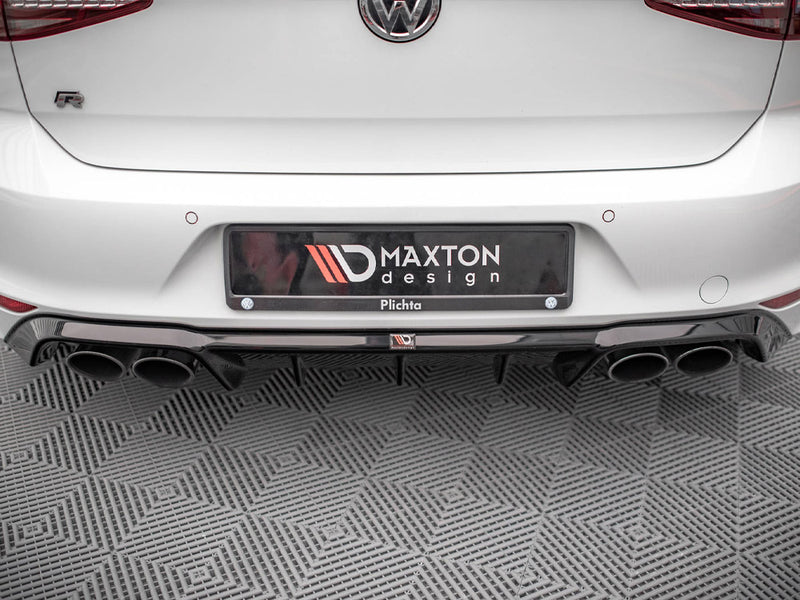 Maxton Design REAR VALANCE VW GOLF R MK7 (2013-2016)