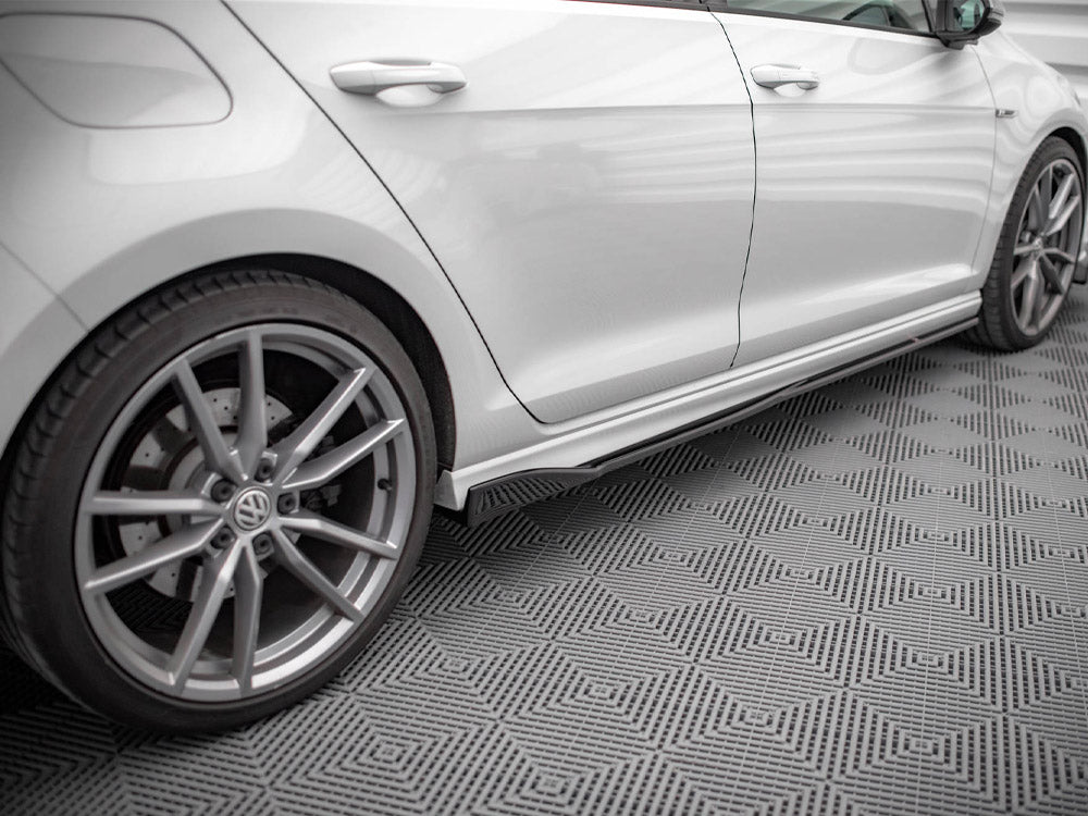 Maxton Design SIDE SKIRTS DIFFUSERS V.2 VW GOLF R MK7