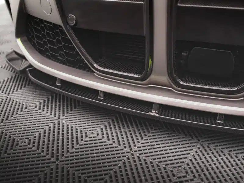 Maxton Design Carbon Fibre Front Splitter V.1 BMW M4 (G82)