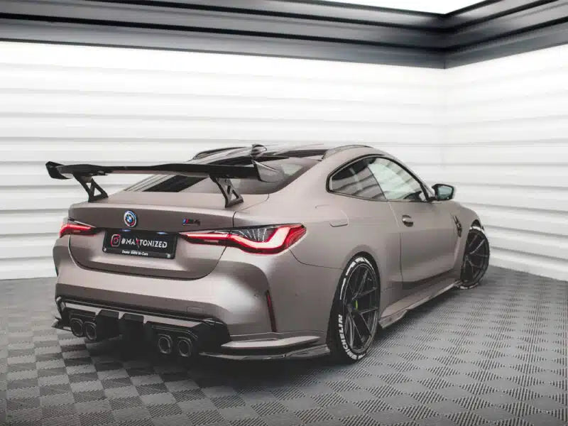Maxton Design Carbon Fibre Rear Side Splitters BMW M4 (G82)