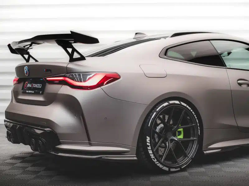 Maxton Design Carbon Fibre Rear Side Splitters BMW M4 (G82)