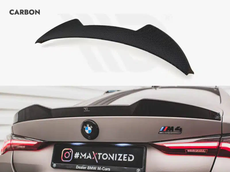 Maxton Design Carbon Fibre Rear Spoiler BMW M4 (G82)