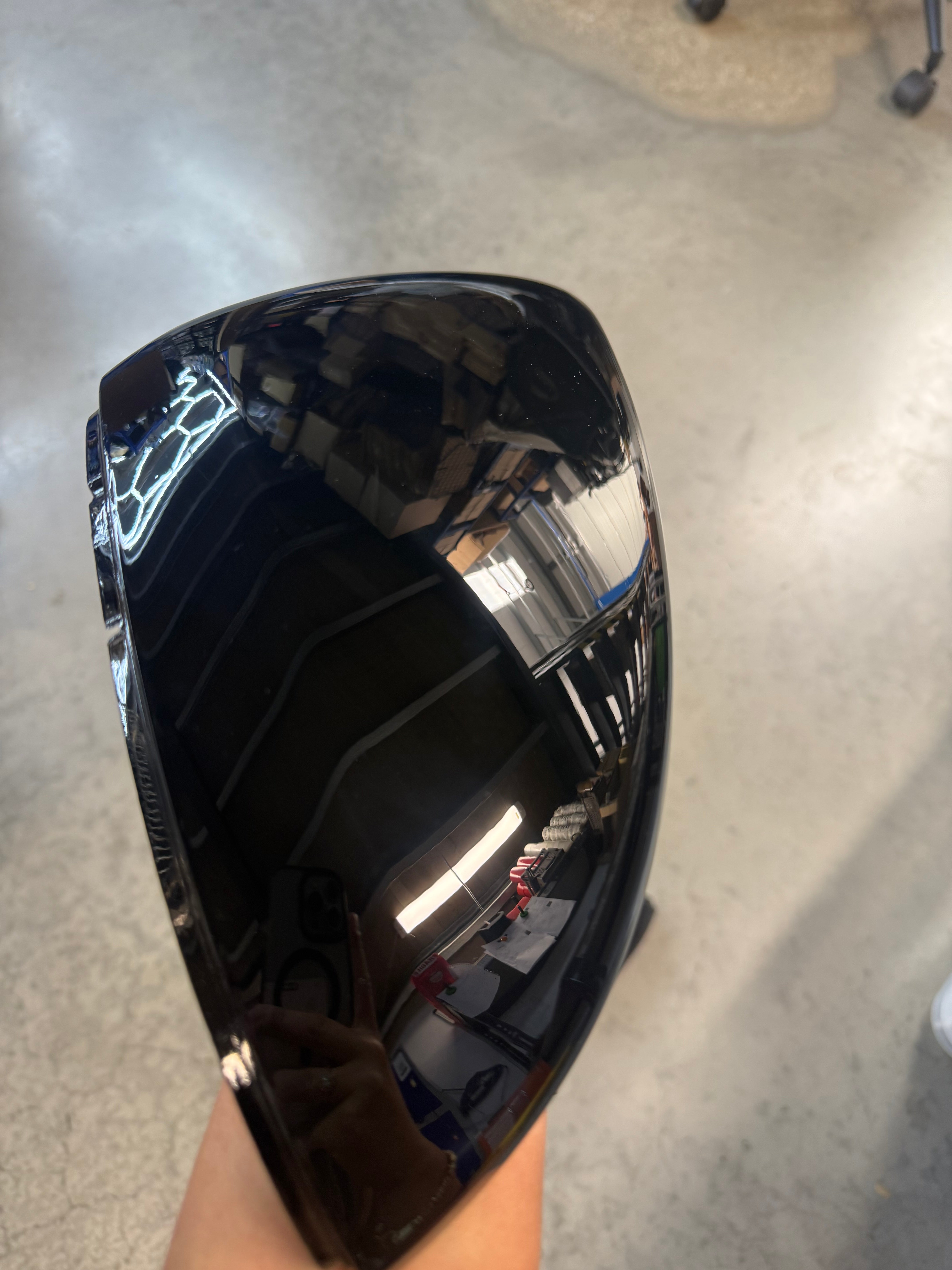**CLEARANCE** Volkswagen Golf MK7/7.5 Wing Mirror Covers in Gloss Black (2013-2019)