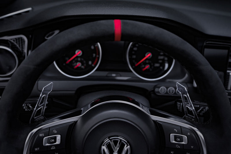 Leyo Motorsport Clear Paddle Shift Extensions - Mk7 Golf GTI / R/ GTD & MK6 Polo & 6C GTI