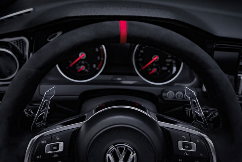 Leyo Motorsport Clear Paddle Shift Extentions - Mk7 Golf GTI/R/GTD
