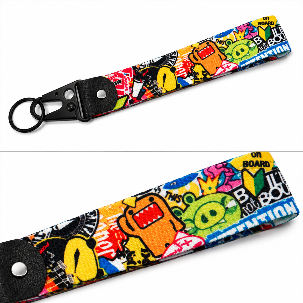 Car Premium Wrist Strap Key Chain Accessory (Various Styles)