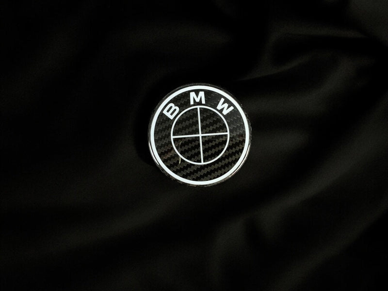 BMW Carbon Fibre Badge (Multiple Sizes & Styles)