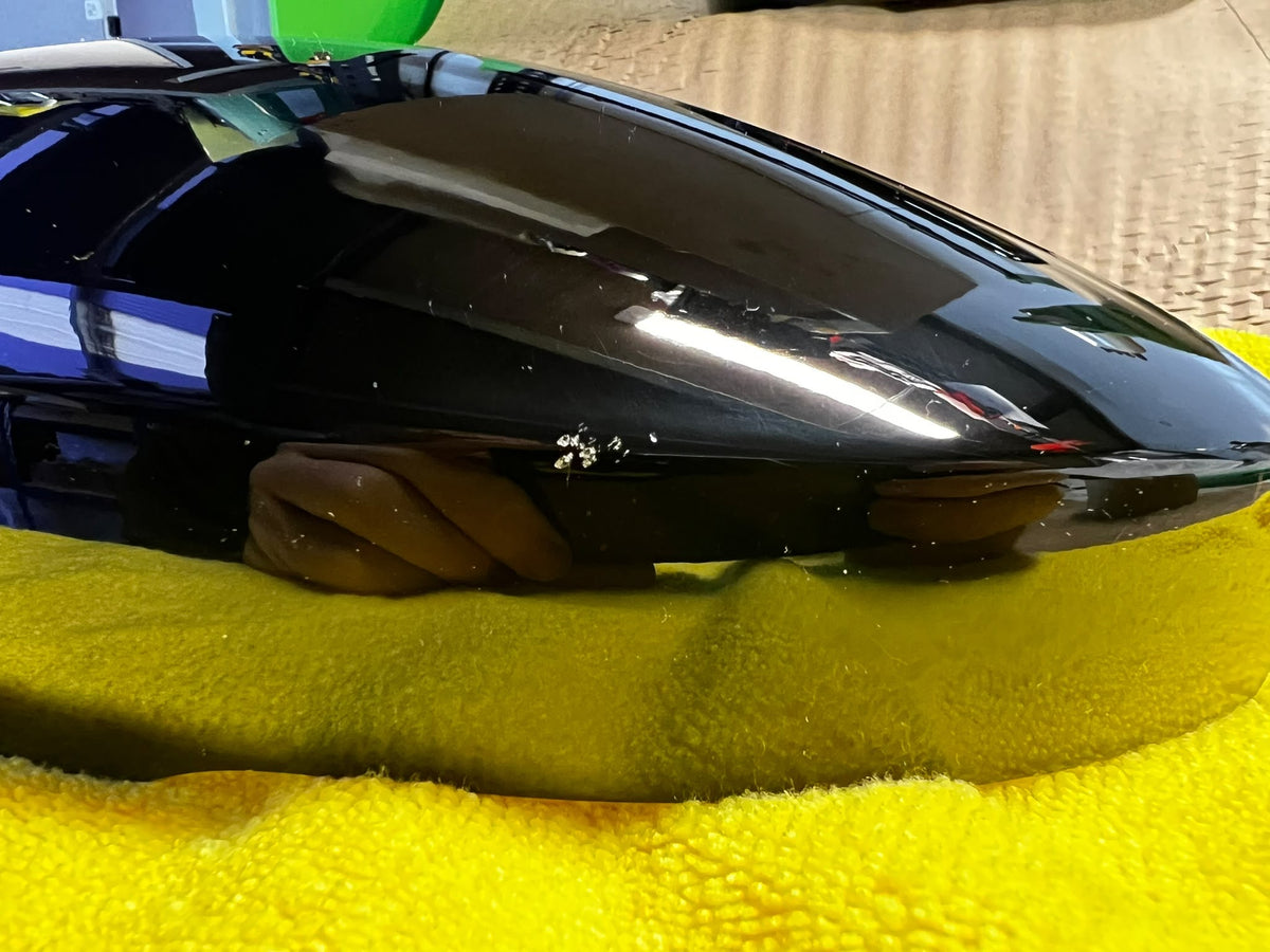 CLEARANCE 8017 - Volkswagen Golf MK7/7.5 Wing Mirror Covers in Gloss Black (2013-2019)