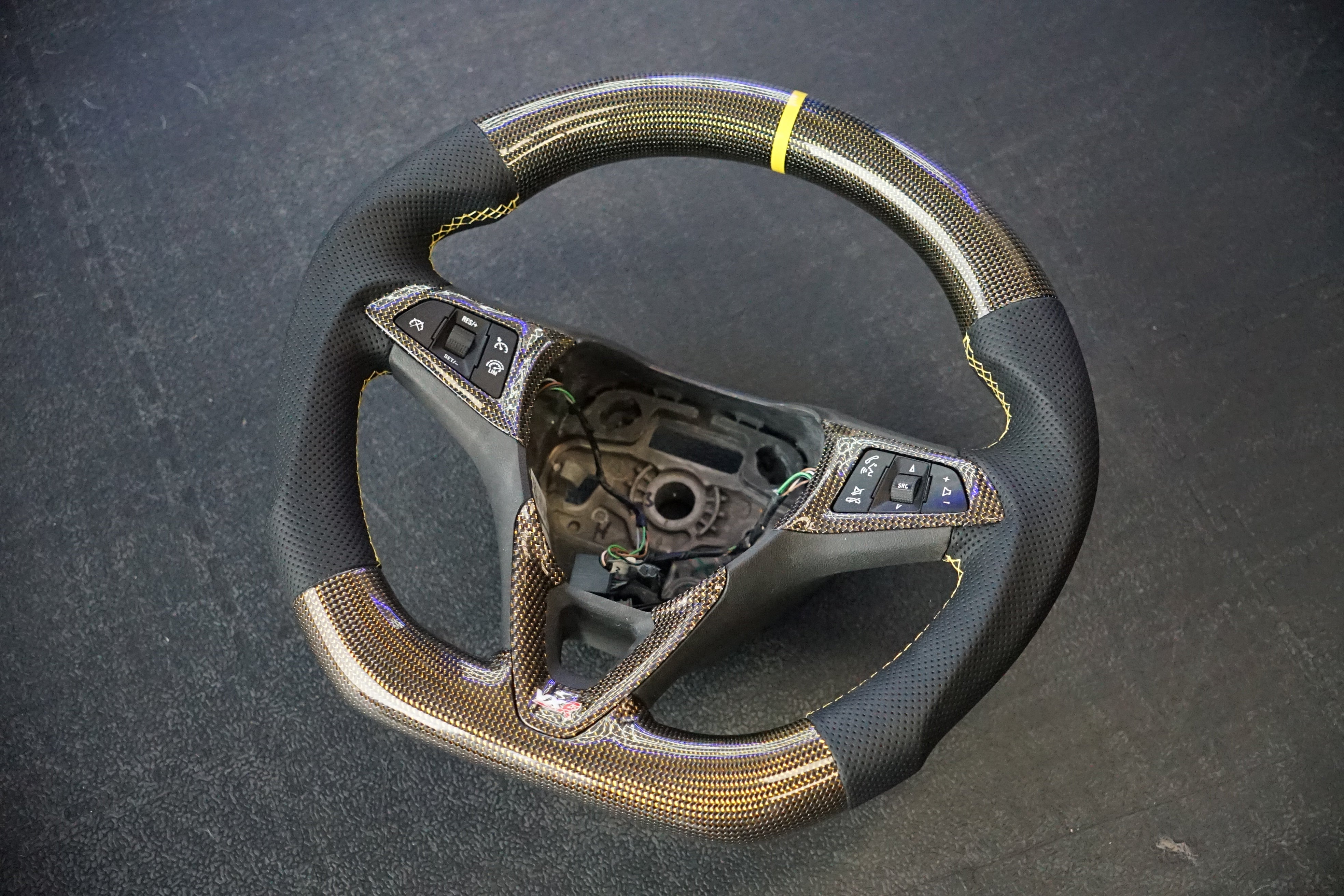Vauxhall Corsa E Carbon Fibre Steering Wheel - SWCORSAE2