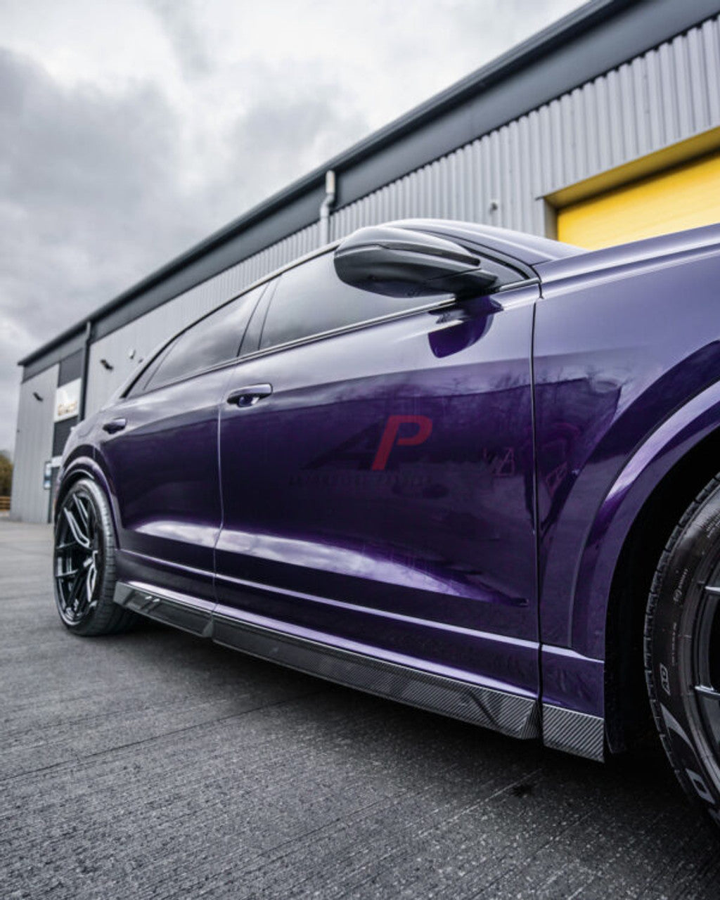 AP Design Carbon Fibre Side Skirts Gloss Twill Carbon - RSQ8