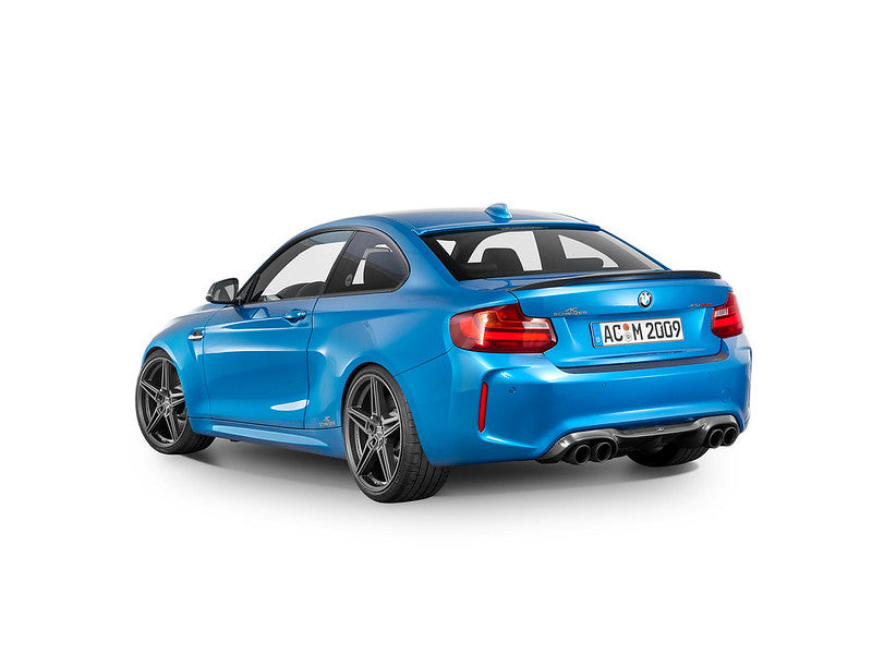 AC Schnitzer tailpipe set Sport black for BMW F87 M2 (18142874109)