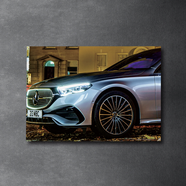 MERCEDES E CLASS LED Acrylic Wall Art / 60x40cm - DIVERSION