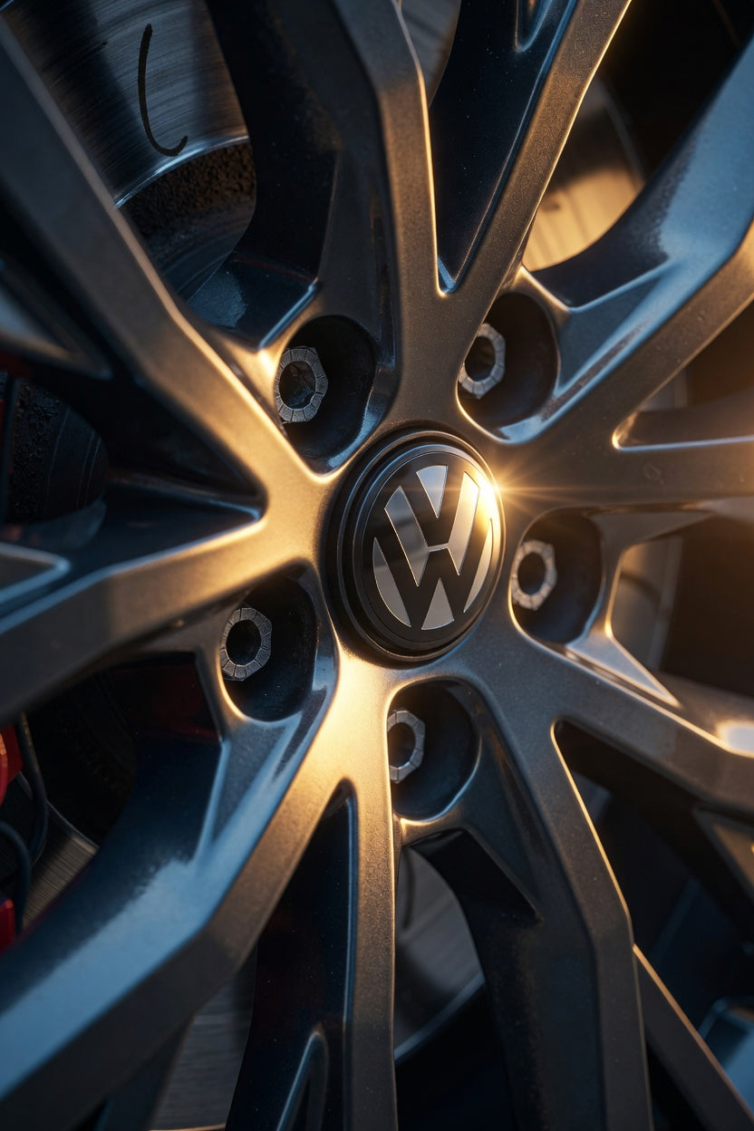 Volkswagen VW Floating Centre Cap / Hub Cap Emblem Kit (All Models)