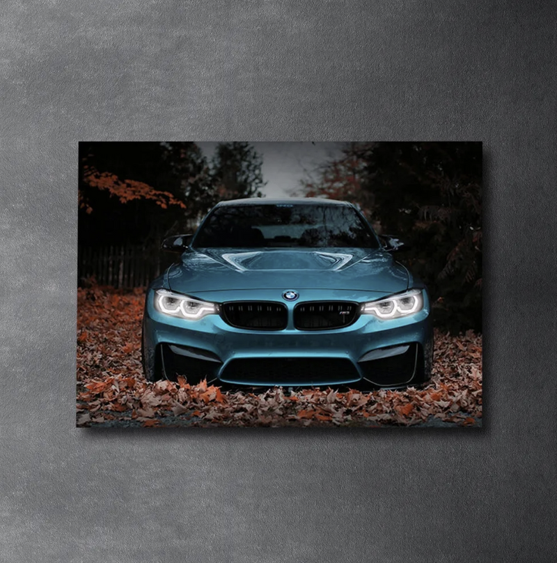 Custom LED Gloss Car Canvas Wall Art - Customise Yours / 60x40cm - DIVERSION