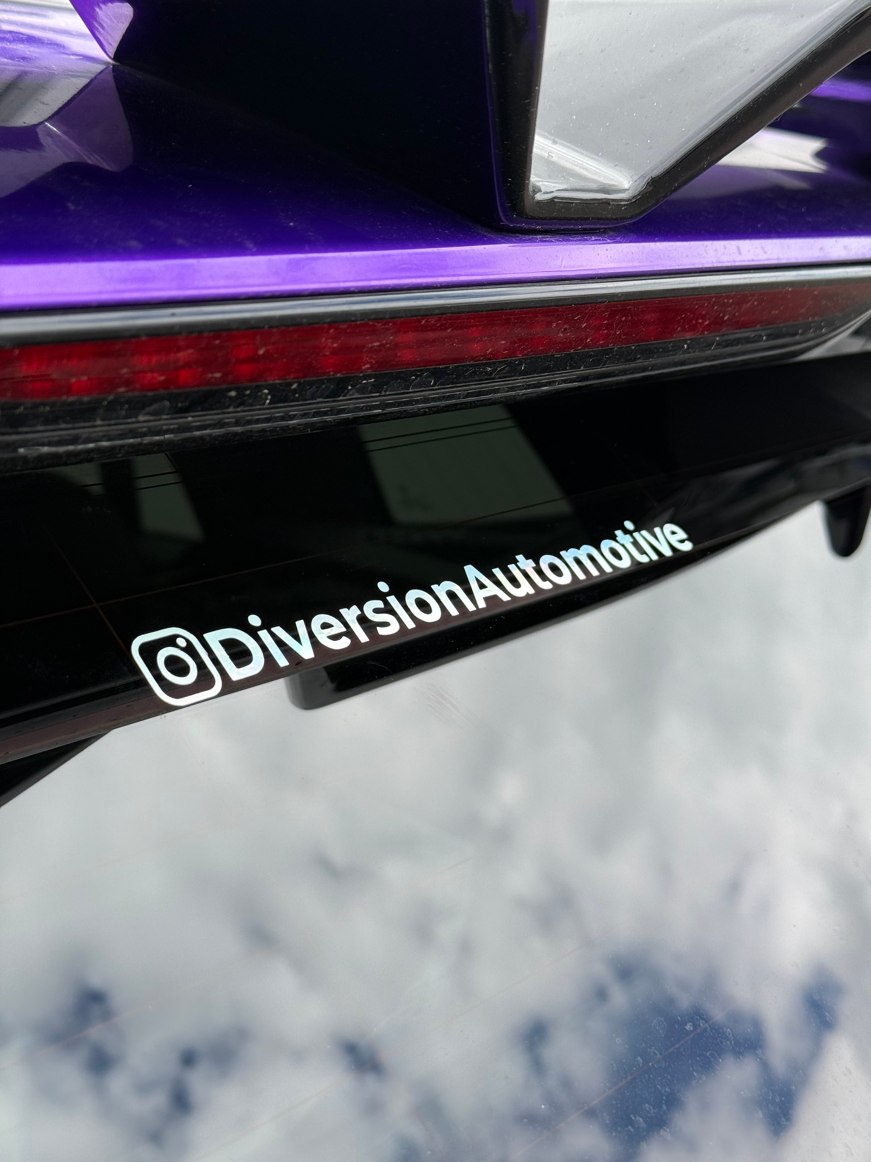DiversionAutomoitve Instagram Sticker (20cm | Multiple Colours)