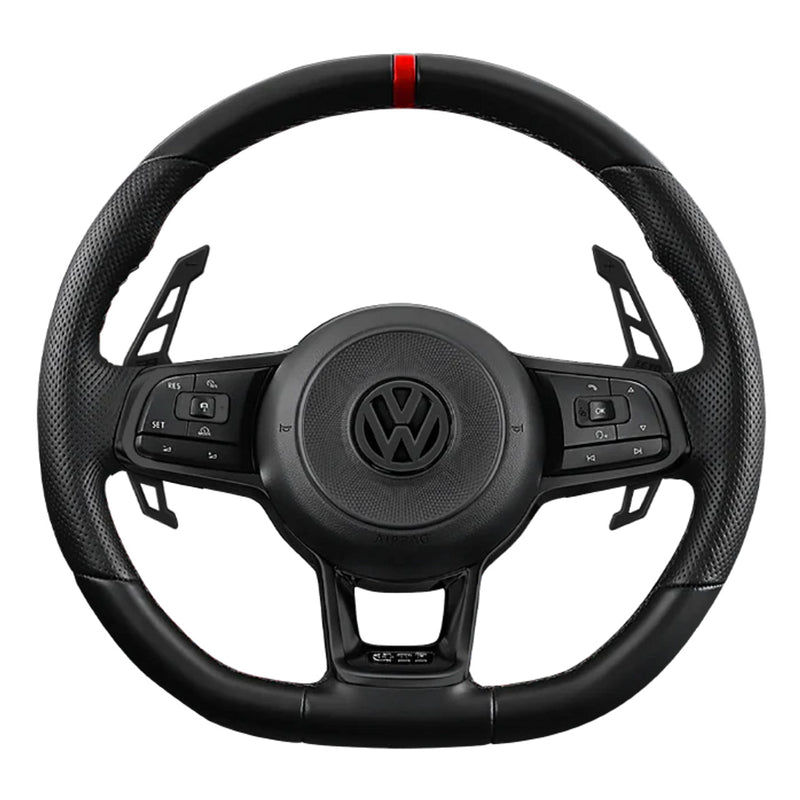 Leyo Motorsport Fusion Paddle Shift Replacement (Black) - VW MK7 GTI / R / GTD & MK6 Polo & 6C GTI