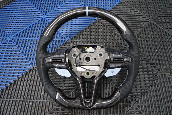 Hyundai I30N Custom Carbon Steering Wheel - SWHYUI30N2