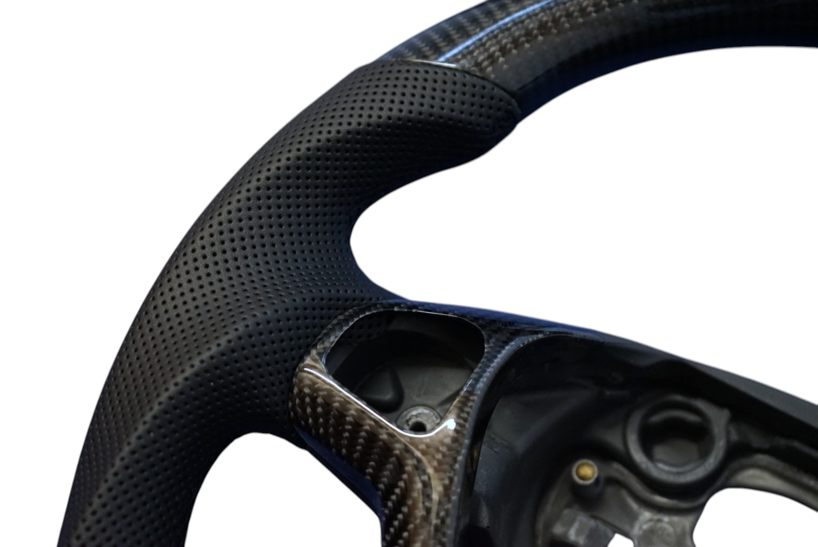 Ford Fiesta MK7 / MK7.5 Carbon Fibre Steering Wheel - SWFIESTA15