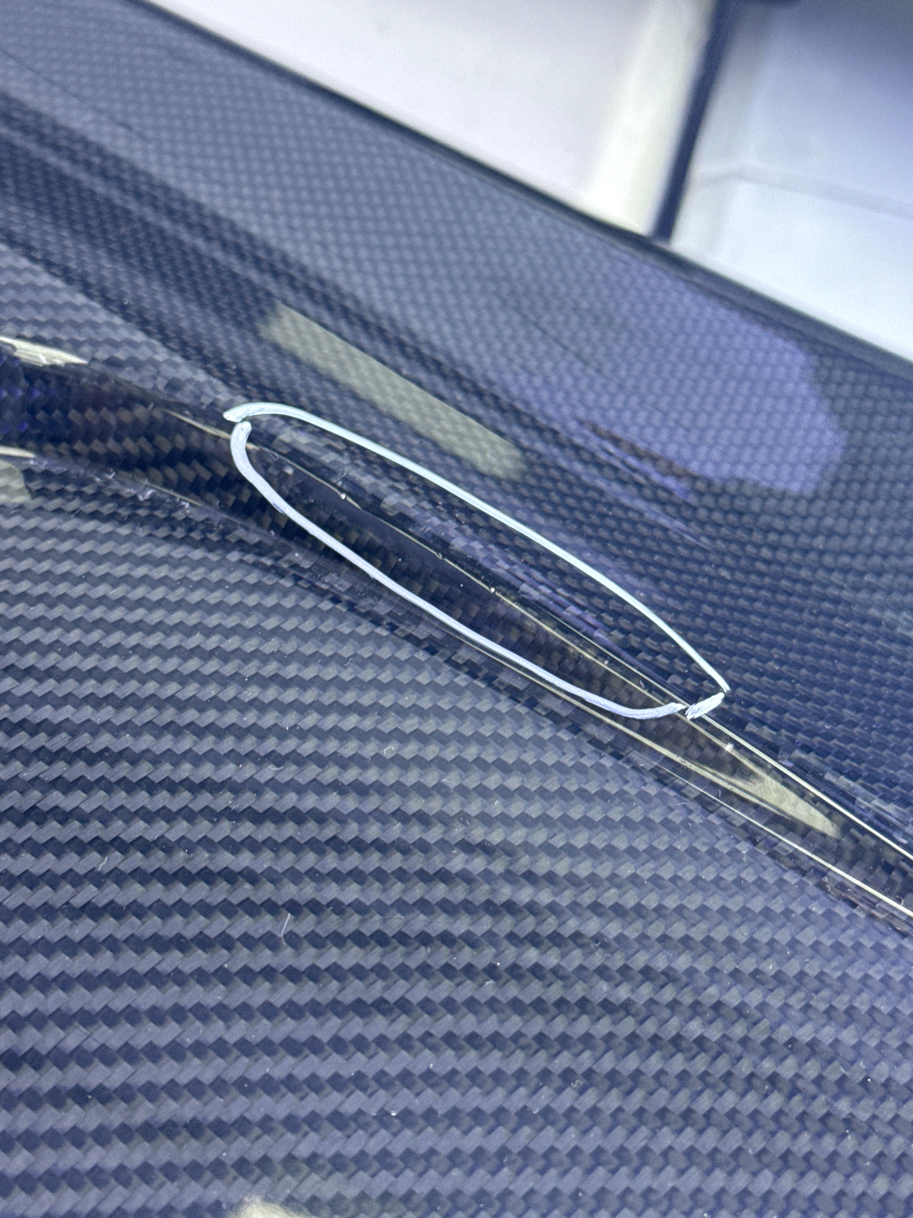 **CLEARANCE** GRADE 4 -2002 -Volkswagen Polo MK5 6R / 6C Carbon Fibre Vented Wings / Fenders (Pair) 2009 - 2017