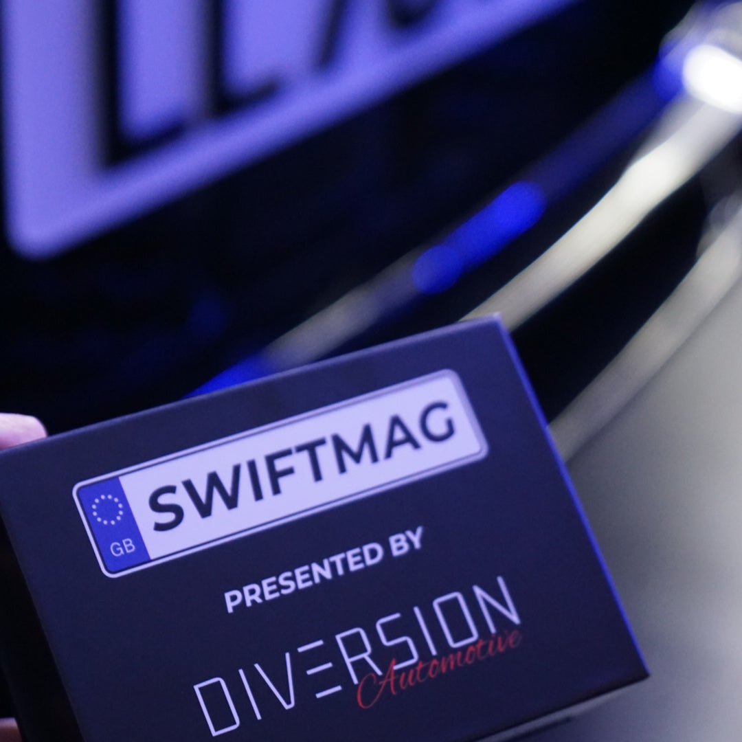 SWIFTMAG Magnetic Removable Numberplate Kit