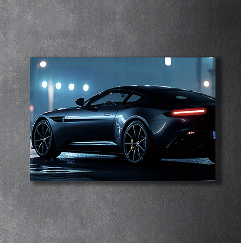 ASTON MARTIN 2 LED Acrylic Wall Art / 60x40cm - DIVERSION