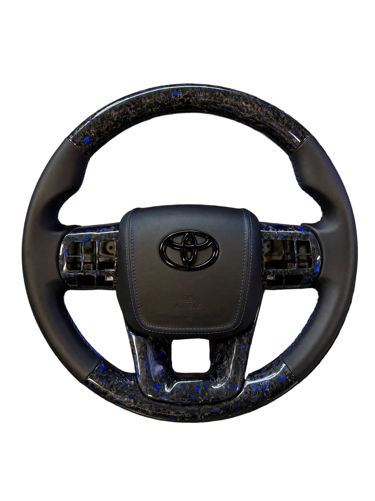 Toyota Hilux Custom Carbon Fibre / Leather Steering Wheel (2016-2026)