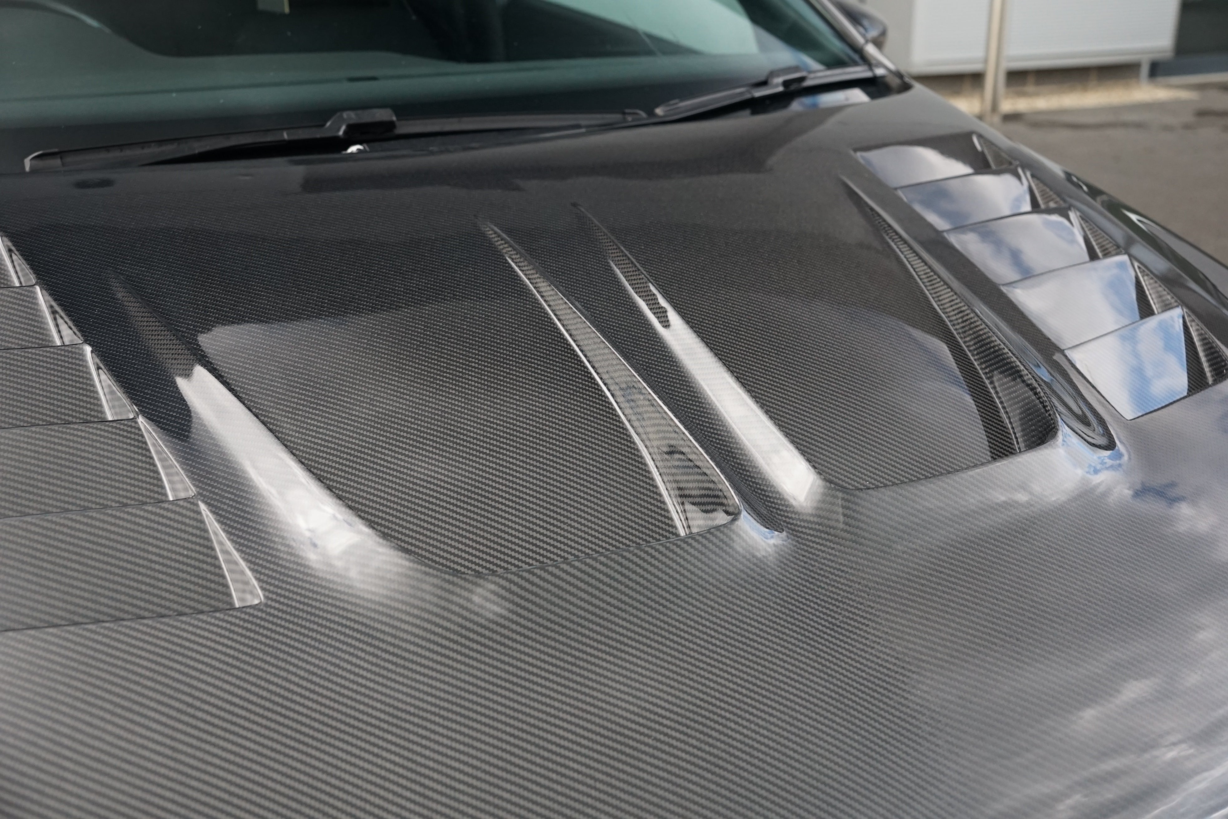 Volkswagen Polo MK5 VR Style Genuine Carbon Fibre Bonnet (6R / 6C 09 - 17 Models) DIVERSION
