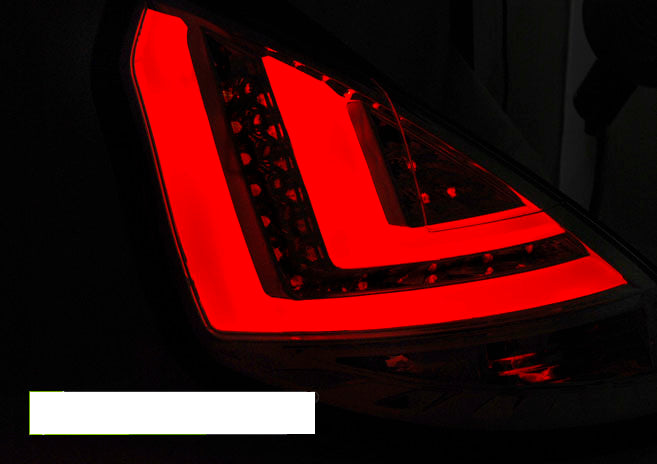 Ford Fiesta MK7 LED Custom Tail Lights (2009-2012 / Pre-Facelift) RED SMOKED